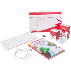 Raspberry Pi 400 computer kit UK + cestovní adaptér