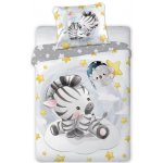 Faro povlečení Zebra 100 x 135 , 40 x 60 cm – Zbozi.Blesk.cz