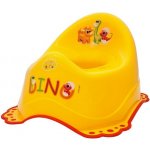 Maltex Baby Nočník s protiskluzovou úpravou Dino bílý – Zboží Dáma