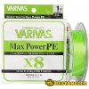 Rybářské lanko VARIVAS Šňůra Max Power PE X8 Lime Green #0,6 150m 0,128mm 6,58kg