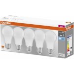 Osram sada 5x LED žárovka E27, A60, 8,5W, 806lm, 4000K, neutrální bílá – Zboží Mobilmania