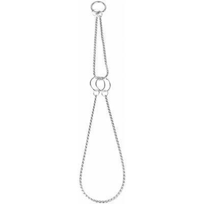 Show Tech Výstavní polostahovací řetízkový obojek Silver – Zboží Dáma