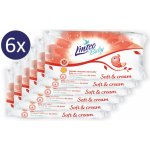 Linteo Baby Soft & Cream vlhčené ubrousky 6 x 72 ks – Hledejceny.cz