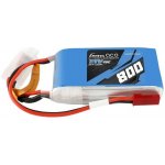 Gens ACE LiPo 2S 800mAh 7,4V 2S1P 45C JST-SYP Plug – Zboží Mobilmania