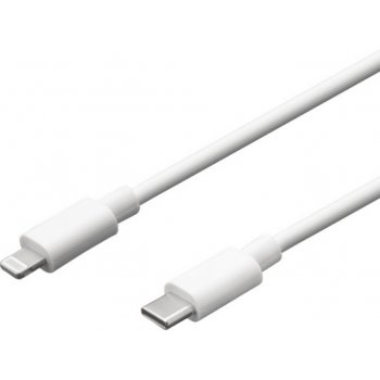 Mobilnet KAB-0199-TYP-LIGHT datový USB-C/Lightning 2A, 1m, bílý