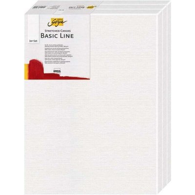 Kreul Malířské plátno Basic Line 50 x 60 cm sada 3ks 566289 – Sleviste.cz