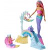 Panenka Barbie Barbie Dreamtopia herní set s mořskou vílou