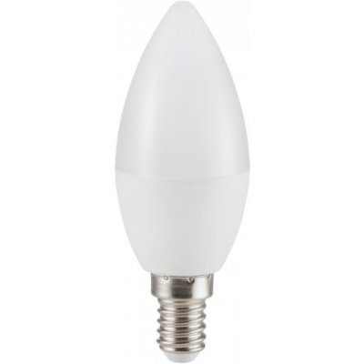 V-TAC E14 LED žárovka 5.5W, 470lm, C37, CRI> 95 Studená bílá 6400K – Zboží Živě