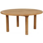 Barlow Tyrie Teakový jídelní stůl Drummond, kulatý 150x70 cm – Sleviste.cz