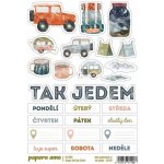 Papero amo Samolepky A6 - Tak jedem – Zboží Mobilmania