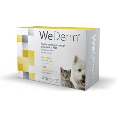 WEPHARM WeDerm pro psy a kočky 60 kapslí – Hledejceny.cz