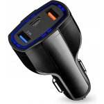 CAR.COOL PLS34E USB nabíječka do auta, 3X Port, černá – Zboží Mobilmania