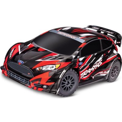 Traxxas Ford Fiesta 2BL 4WD RTR červená 1:10 – Sleviste.cz