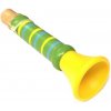 Dětská hudební hračka a nástroj Drewmax dřevěná píšťalka Zelená