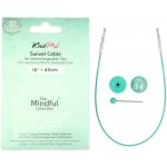 KnitPro Mindful otočné lanko 20 cm – Zboží Dáma