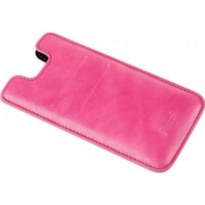 Pouzdro DannyP kožené iPhone 8/7/6/SE2020/SE2022 růžové – Zboží Mobilmania