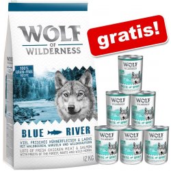 Wolf of Wilderness Adult "Sunny Glade" zvěřina 12 kg