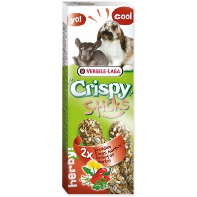 Versele-Laga Crispy Sticks Herbs králík a Činčila 110 g – Zbozi.Blesk.cz