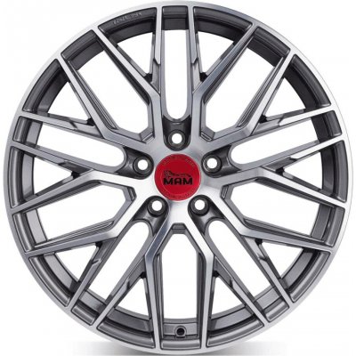 MAM RS4 8x18 5x120 ET35 palladium polished – Sleviste.cz