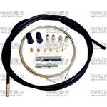 VENHILL lanko plynu univerzální sada Venhill U01-4-100-BK 6mm VNĚJŠÍ průměr (1.35m) černá