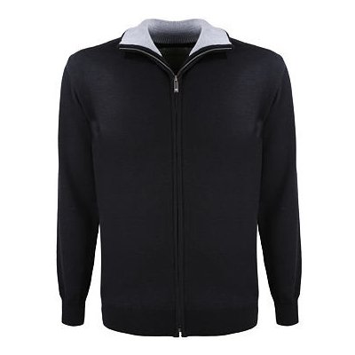 Kama pánský Merino svetr 4107 černá – Zboží Mobilmania