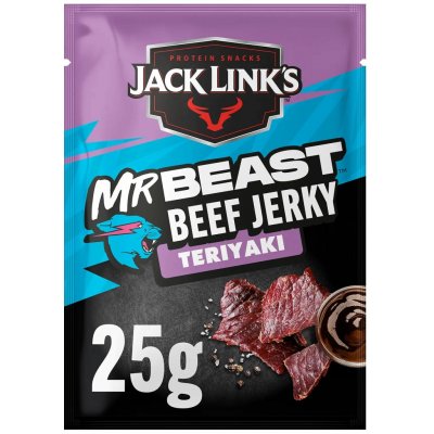 Jack Link's X MrBeast Beef Jerky Teriyaki 25 g – Hledejceny.cz