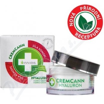 Cremcann Hyaluron přírodní pleťový krém 50 ml