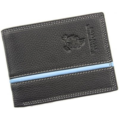 Harvey Miller Pánská kožená peněženka Polo Club 5313 292E černá