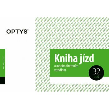 Optys 1172 Kniha jízd osobním firemním vozidlem