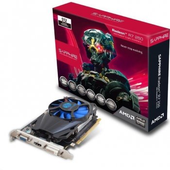 Sapphire Radeon R7 250 512SP Edition 1GB DDR5 11215-19-20G