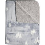 LIVARNO home Hebká deka 140x180 šedá – Zboží Dáma