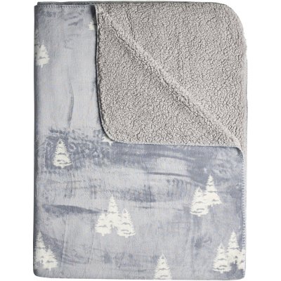 LIVARNO home Hebká deka 140x180 šedá – Zboží Dáma