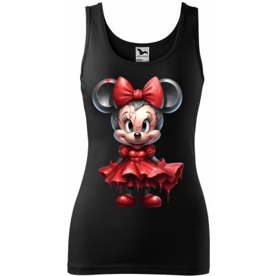 Bloody Minnie Mouse Černá – Zboží Dáma