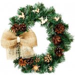 LAALU Vánoční věnec lesní pohádka 20 cm – Zboží Dáma