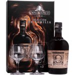 Diplomatico SELECCION DE Familia 43% 0,7 l (darkové balení 2 sklenice) – Zboží Dáma