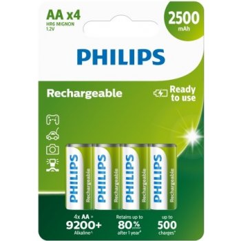 Philips AA 2500mAh 4ks R6B4RTU25/10