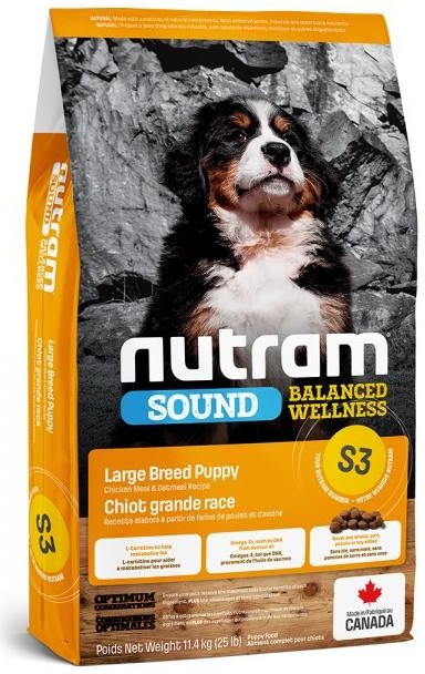 Nutram S3 Sound Large Breed Puppy 11,4 kg