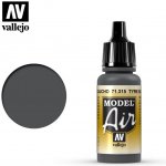 Vallejo Model Air: Tyre Black 17ml airbrush barva na modely – Zbozi.Blesk.cz