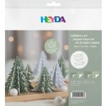 Heyda Papíry na origami 15 x 15 cm a 20 x 20 cm 20 ks zelená se zlatými tečkami – Hledejceny.cz