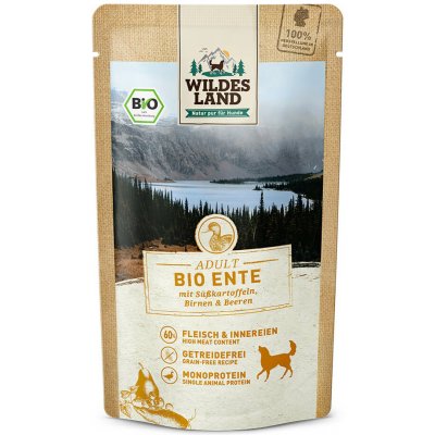Wildes Land Adult Kachní maso s batáty Bio 125 g – Sleviste.cz