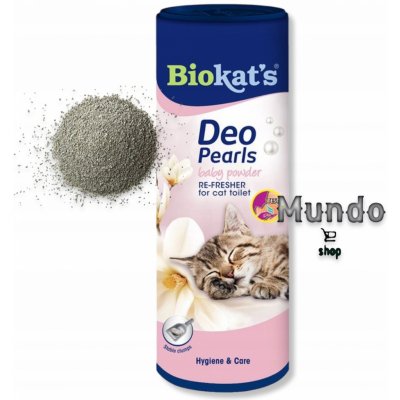 Biokat´s Deo Pearls Baby Powder 700 g – Zboží Mobilmania