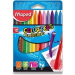 MAPED Trojhranné plastové pastelky Color'Peps PlastiClean 12ks – Sleviste.cz