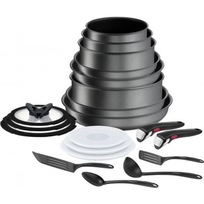 Tefal Sada nádobí 20 ks Ingenio Daily Chef ON L7619402 – Zbozi.Blesk.cz