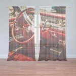 Sablio Záclony Interiér automobilu: 2ks 150x250cm – Hledejceny.cz