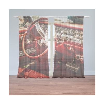 Sablio Záclony Interiér automobilu: 2ks 150x250cm – Hledejceny.cz