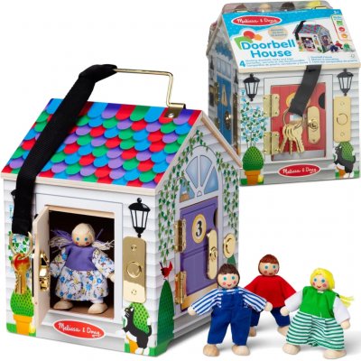 Melissa & Doug Domek se zvonky a zámky – Hledejceny.cz