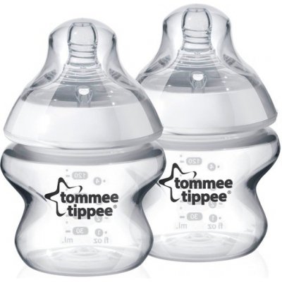 Tommee Tippee láhev C2N 2ks Transparentní 150ml – Hledejceny.cz