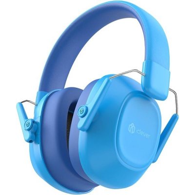 iClever Noise Cancelling Ear Muffs for Kids Blue – Zboží Mobilmania