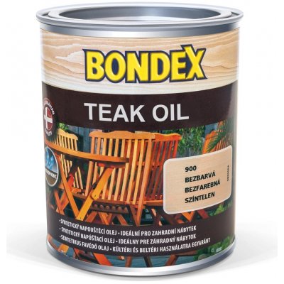 Bondex Exotic oil 0,75 l bezbarvý – Hledejceny.cz