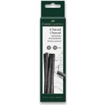 Faber-Castell Přírodní uhel Pitt Monochrome 6-11 mm, 6 kusů – Zboží Dáma